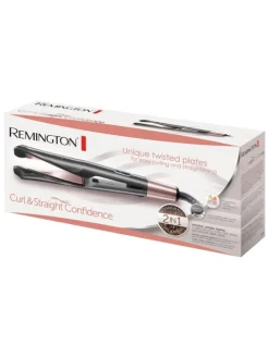 Glätteisen Curl & Straight Confidence S6606 in schwarz
