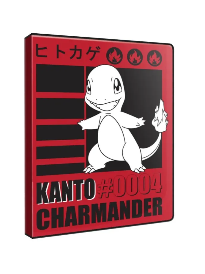 Glumanda | Sammel-Album A4 für 180 Sammel-Karten | Pokemon