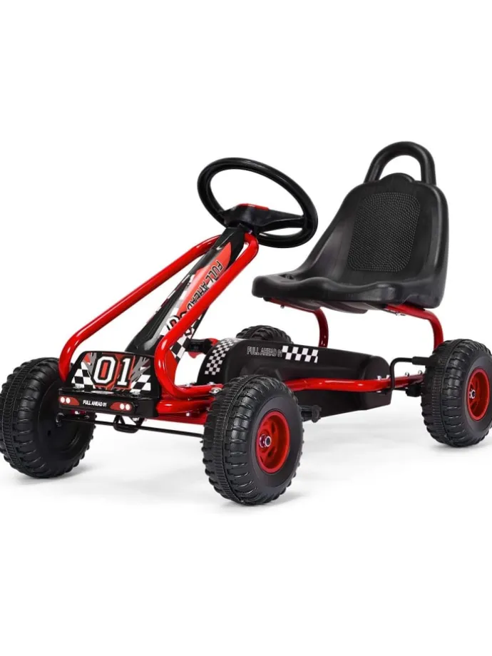 Gokart von 3-6 Jahren in Rot