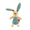 Greifling Hase petrol in petrol/beige
