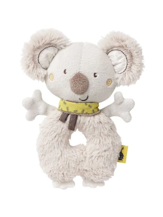 Greifling Koala mit Rassel - Australia in beige,grau