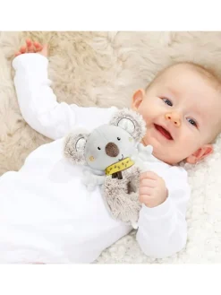 Greifling Koala mit Rassel - Australia in beige,grau