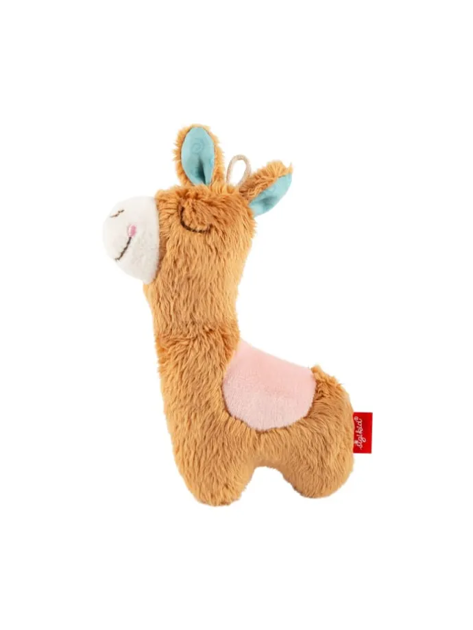 Greifling Lama in braun
