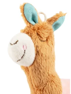 Greifling Lama in braun