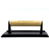 Grillpresse in Schwarz/ Hellbraun - (L)21 x (B)11 cm