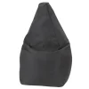 Großer Sitzsack 110 cm hoch in anthrazit