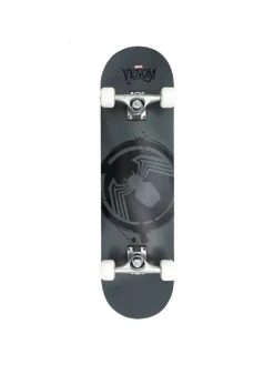 Großes Holz-Skateboard mit Venom-Logo – Robustes Board