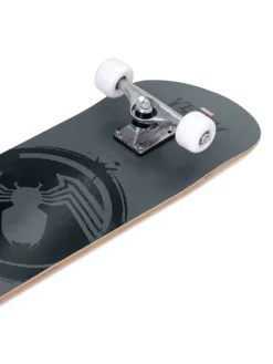 Großes Holz-Skateboard mit Venom-Logo – Robustes Board
