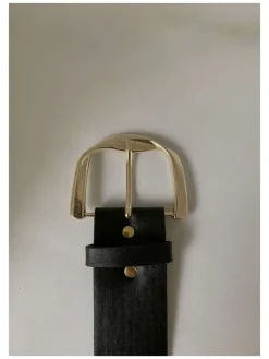 Gürtel in Schwarz - (L)100 cm