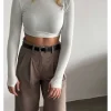 Gürtel in Schwarz - (L)100 cm
