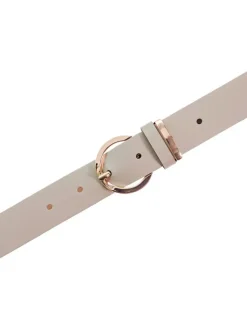 Gürtel Leder in cream