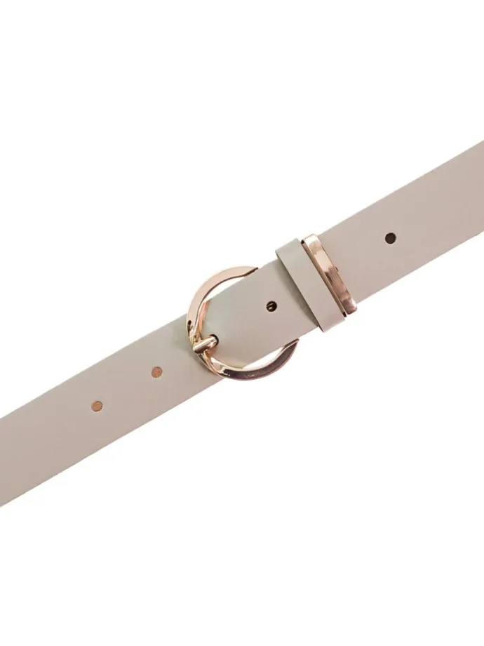 Gürtel Leder in cream