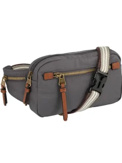 Gürteltasche "Bari" in Grau - (B)40 x (H)12,5 x (T)4 cm