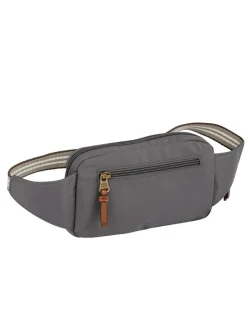 Gürteltasche "Bari" in Grau - (B)40 x (H)12,5 x (T)4 cm