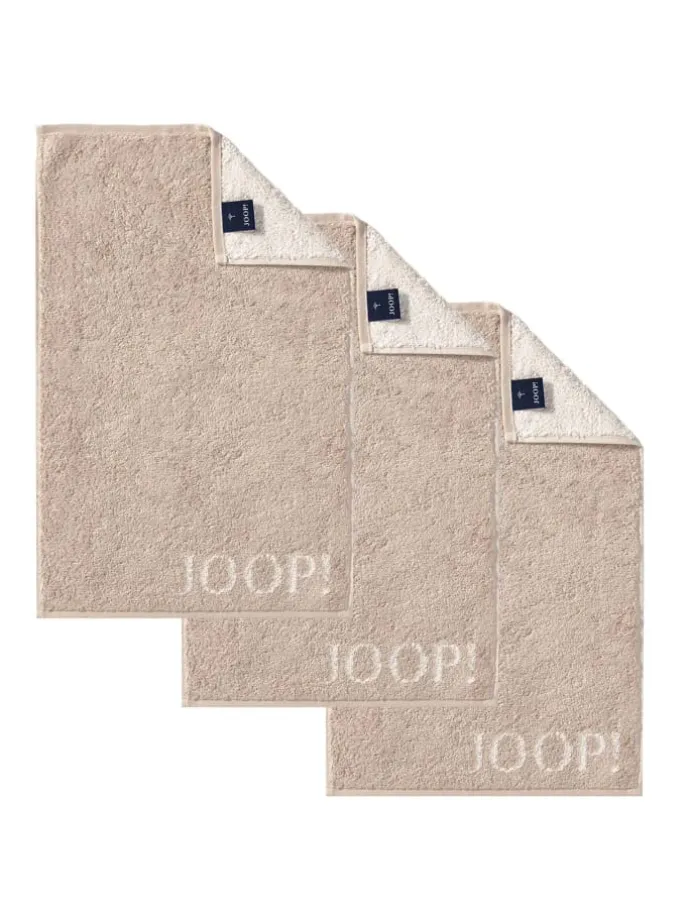 Gästetuch 3er Pack in Beige