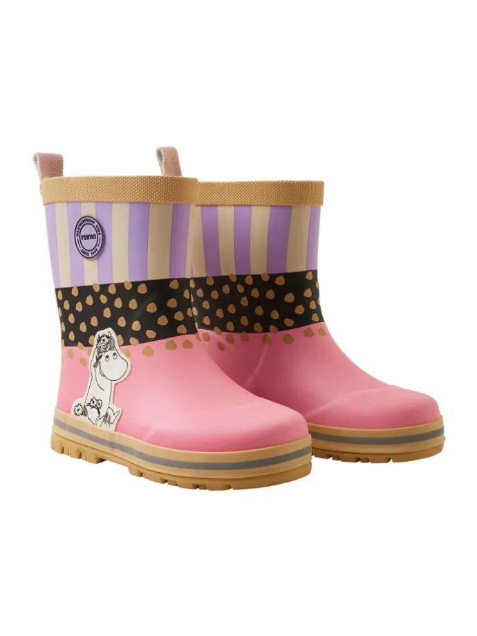 Gummistiefel " Moomin Magisk " in Sunset Pink