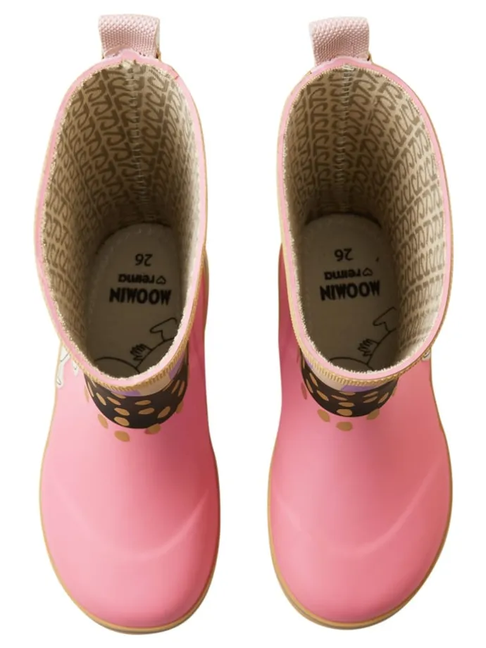 Gummistiefel " Moomin Magisk " in Sunset Pink