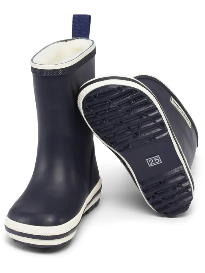 Gummistiefel "Charly High Warm" in Dunkelblau