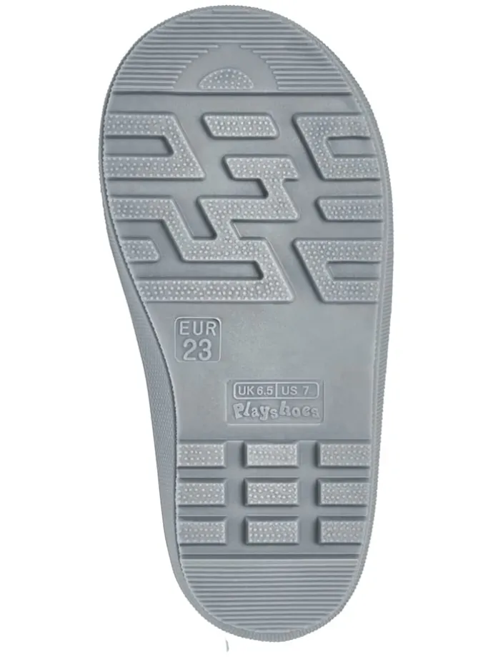 Gummistiefel in Blau
