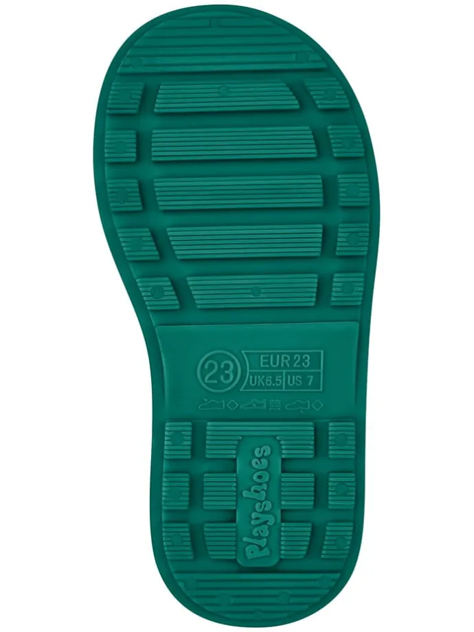 Gummistiefel in Grün