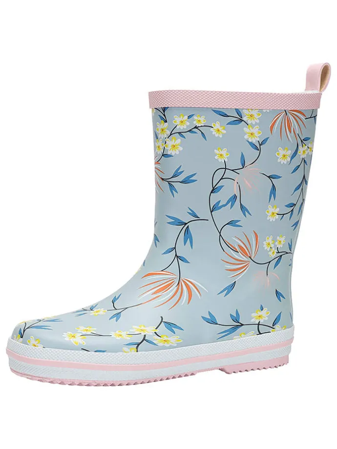 Gummistiefel in Hellblau