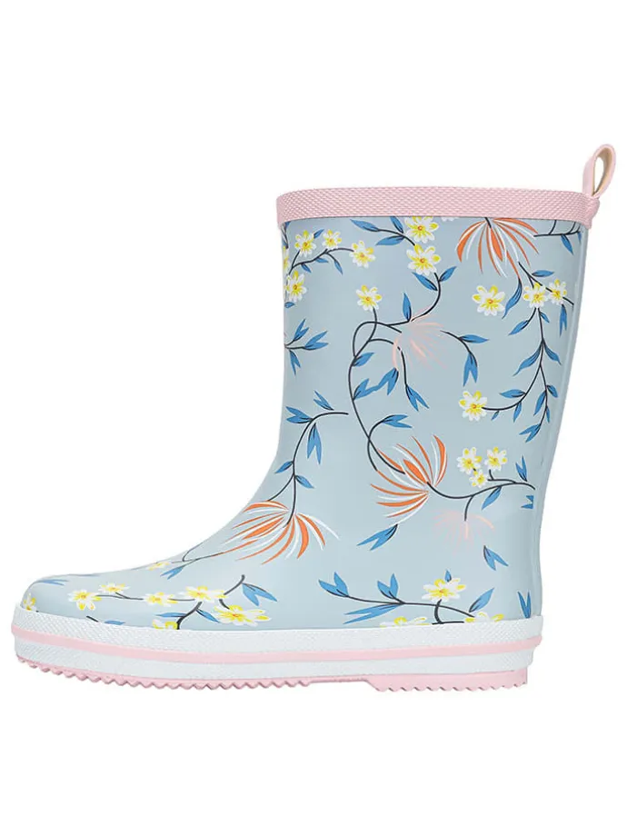 Gummistiefel in Hellblau