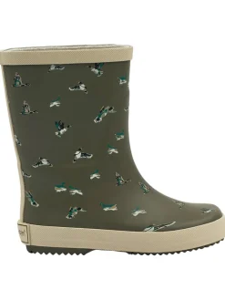 Gummistiefel in Khaki