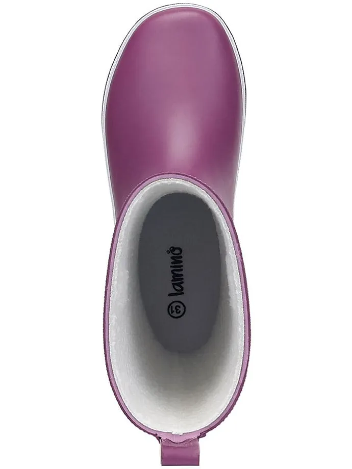 Gummistiefel in Lila