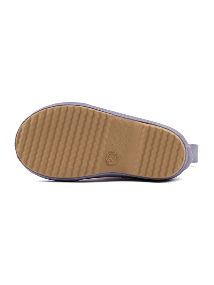Gummistiefel in Lila