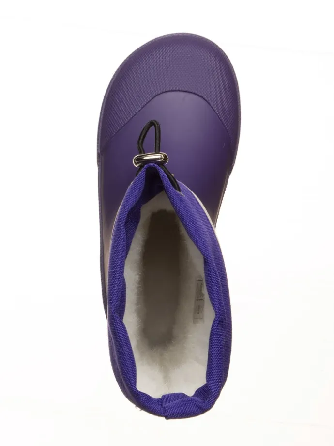 Gummistiefel in Lila