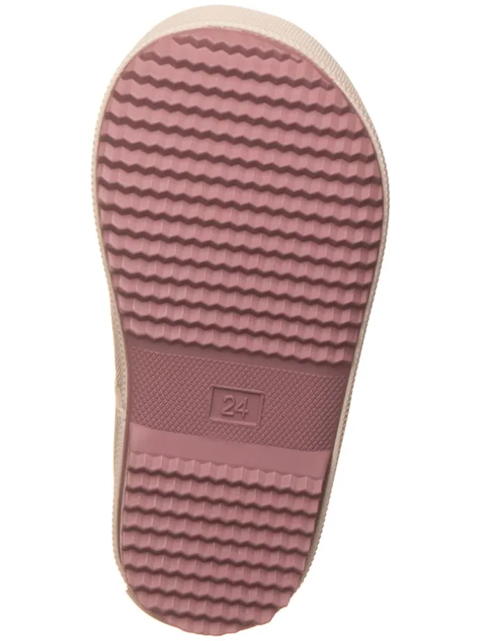 Gummistiefel in Rosa/ Schwarz