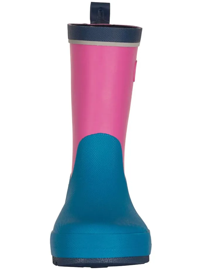 Gummistiefel "Lysefjord" in Türkis/ Pink