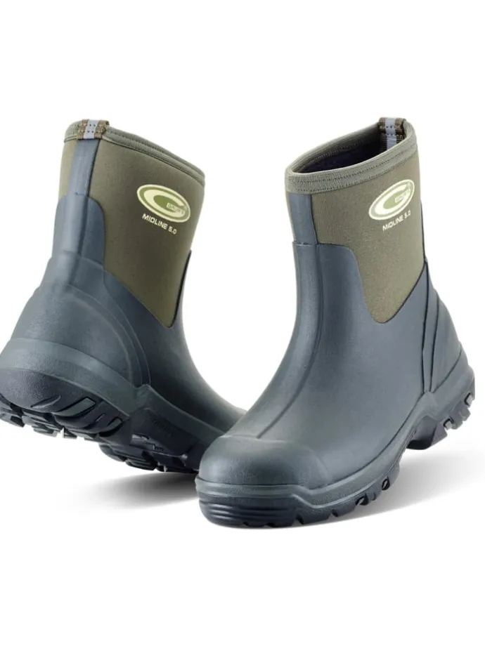 Gummistiefel "Midline Unisex Mid Height Wellies" in Grün