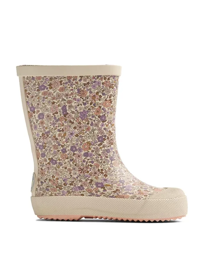 Gummistiefel "Muddy" in Creme/ Bunt