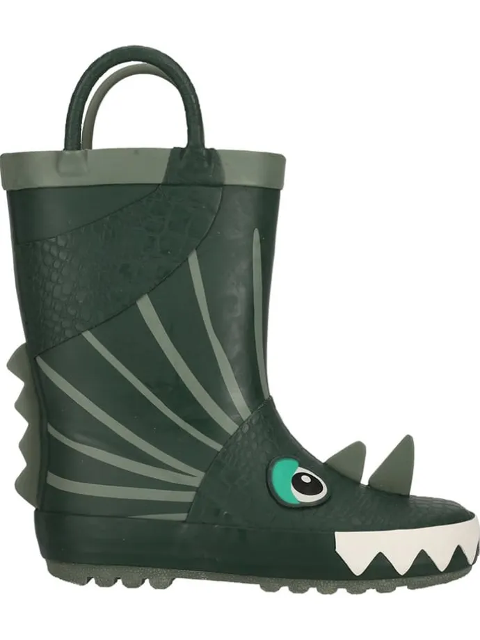 Gummistiefel "Rook" in Dunkelgrün