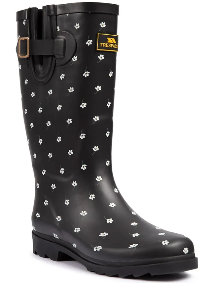 Gummistiefel "Samira" in Schwarz