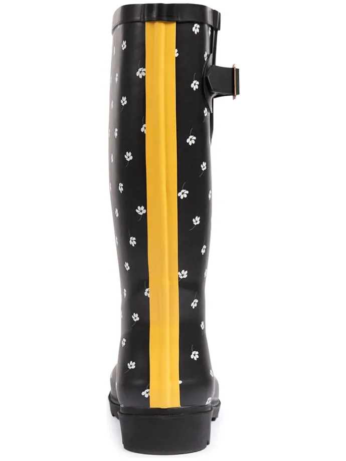 Gummistiefel "Samira" in Schwarz