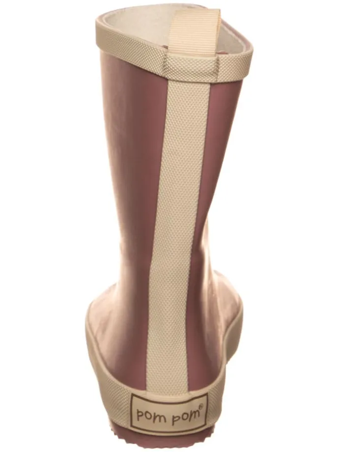 Gummistiefel "Solid" in Altrosa