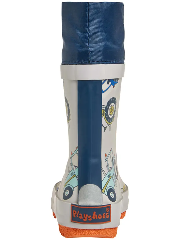 Gummistiefel "Traktor" in Grau