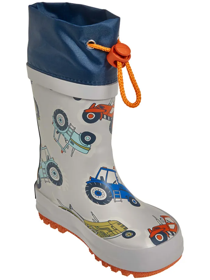 Gummistiefel "Traktor" in Grau