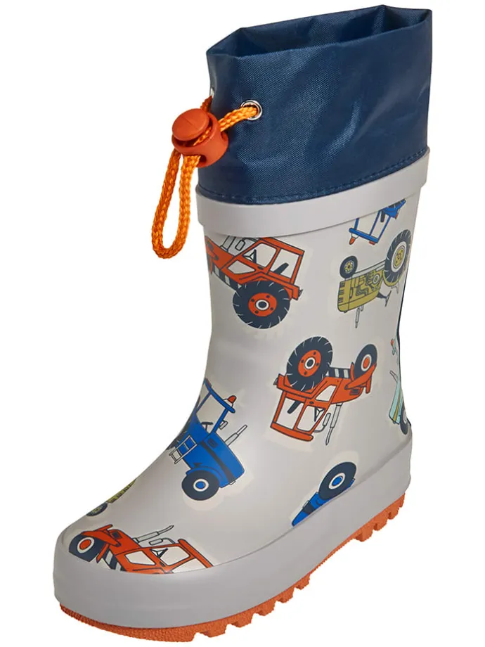 Gummistiefel "Traktor" in Grau