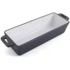 Gusseisen Brotbackform 1.5 l in Schwarz