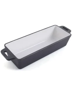 Gusseisen Brotbackform 1.5 l in Schwarz