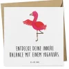 Gutschein Innere BalanZeichen Yogakurs mit Spruch in Weiß