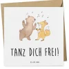 Gutschein Tanzkurs Freude mit Spruch in Weiß