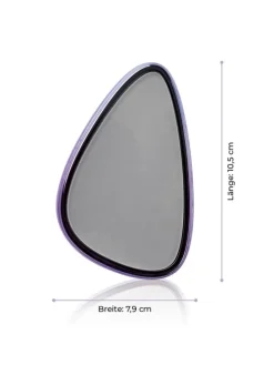 Haarentferner Nano-Glas ohne Klingen ohne Strom - lila