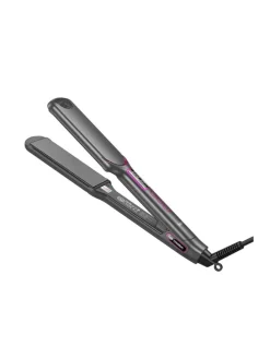 Haarglätter HP42 mit Display Keramikplatten Grau