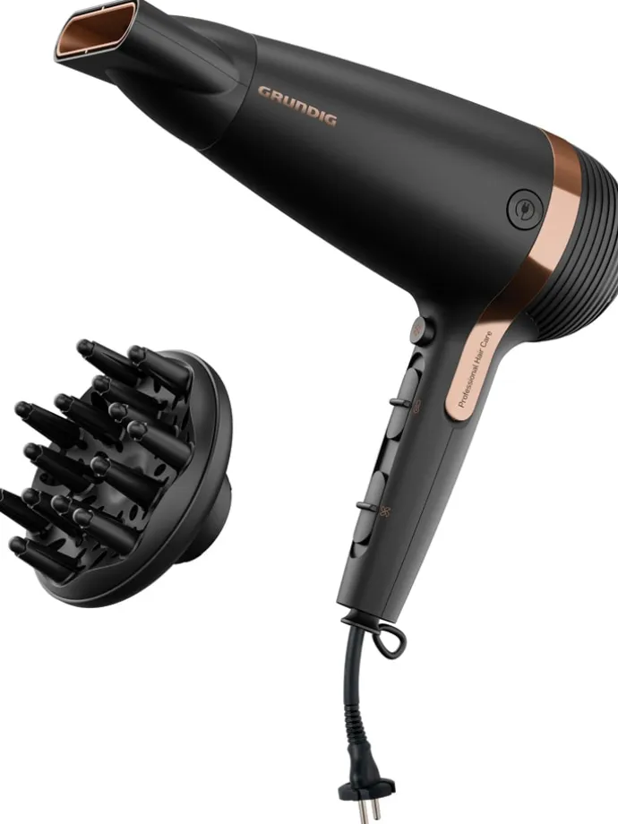 Haartrockner "NaturaShine" in Schwarz