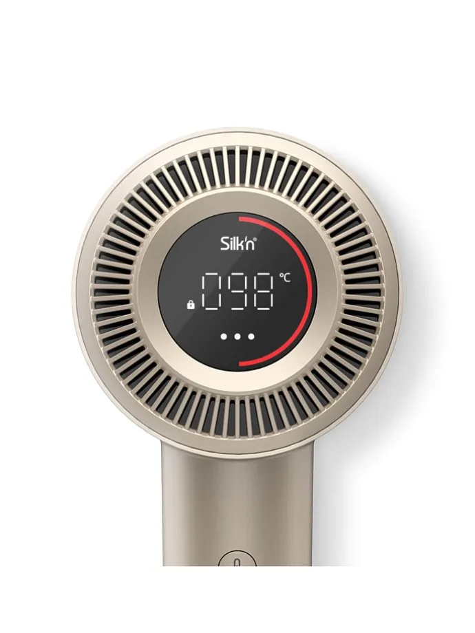 Haartrockner "SilkyAir Pro" in Mattgold