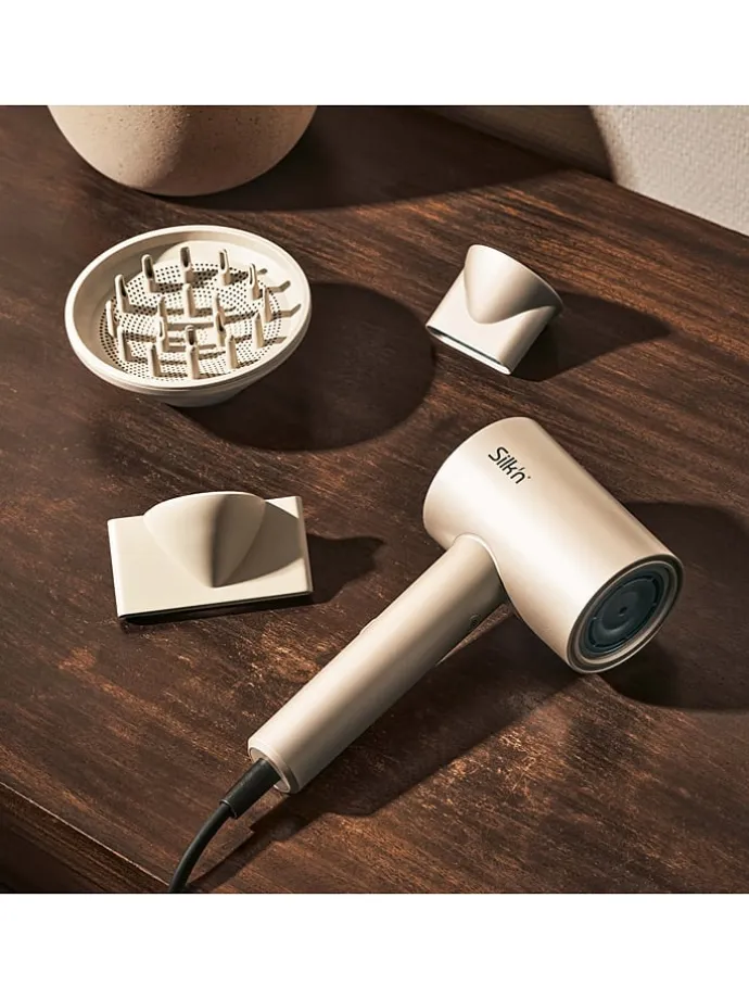 Haartrockner "SilkyAir Pro" in Mattgold